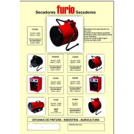 Secador - FE090 - 9000w - Furio Trifásico 380V